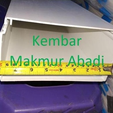 Duct Tutup 100X200Mm / Kabel Duct / Solid Duct 200X100Mm - 3 Meter