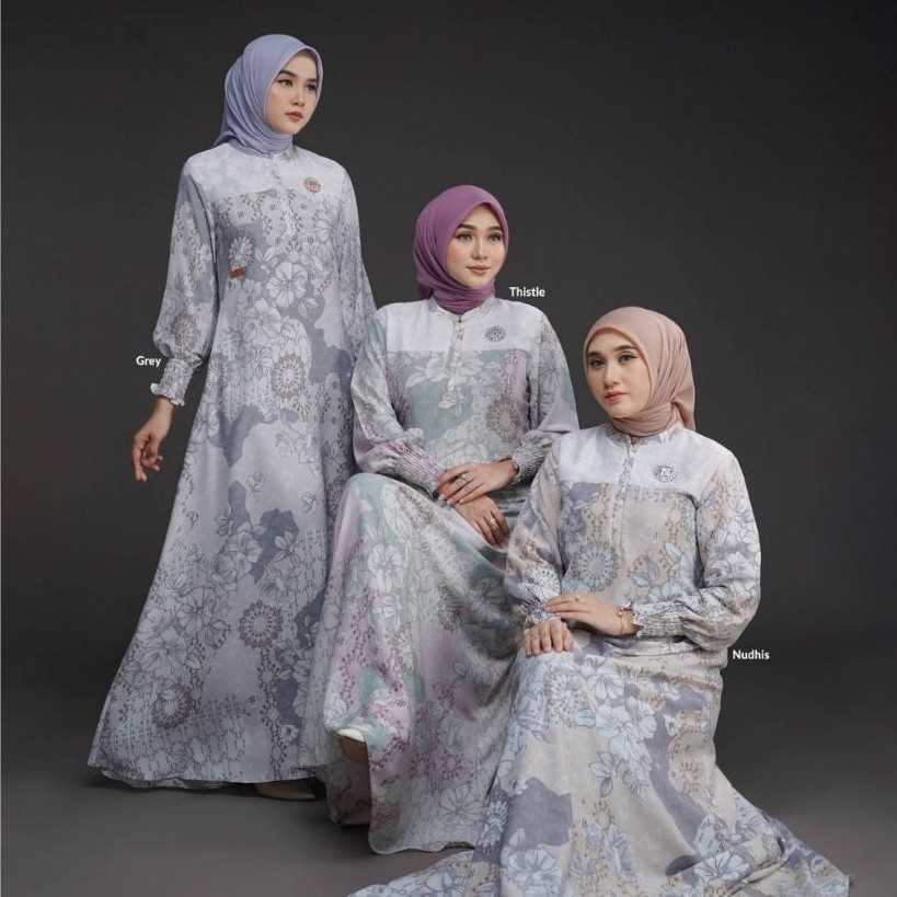 JAZEERA DRESS – Dress Wanita Premium Import, Feminine Soft, Classy & Exclusive Elegent Adem Soft Can