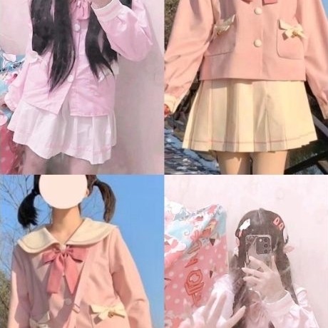 Seifuku Cosplay Pink/Seifuku wanita