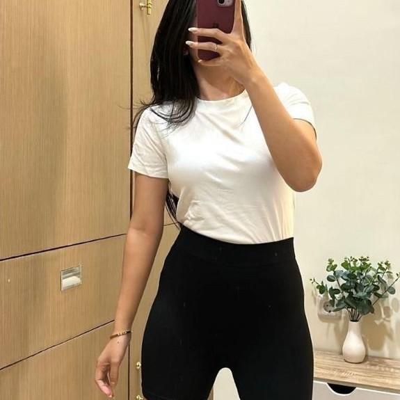 Legging Pendek || Nyaman, Lembut & Tidak Transparan