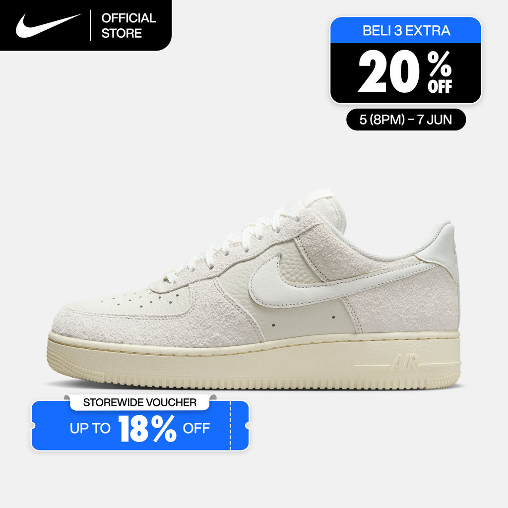 Nike Men's Air Force 1 '07 LX Shoes - Phantom [HF2897-001]