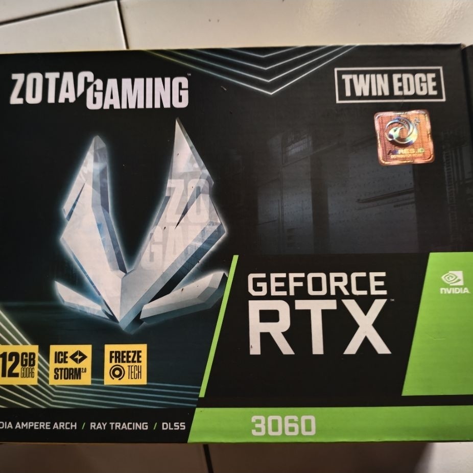 ZOTAC RTX 3060 12GB TWIN EDGE SECOND