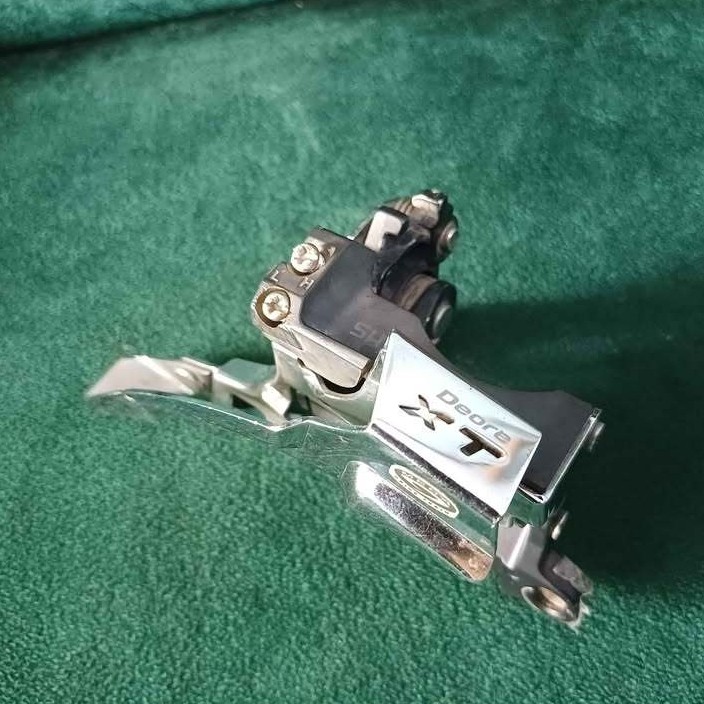 Fd Shimano Deore XT M770 3 Speed Tipe E Tarikan Multi