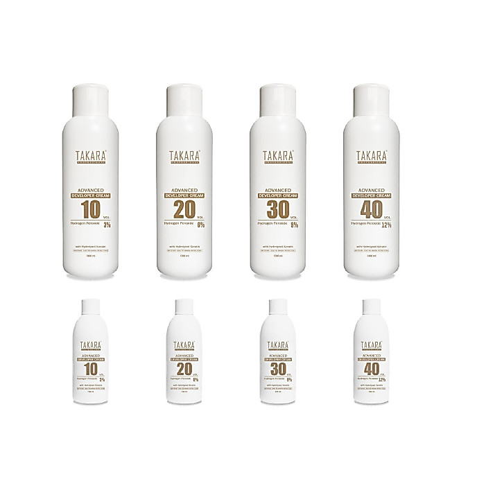Takara Developer Cream 1000ml Keratin / HYdrogen Peroxide Profesional Advance