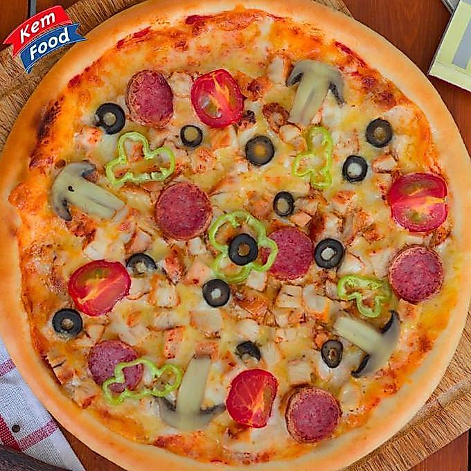 Tino- Villa Beef Pepperoni Topping Pizza, Roti Dan Kue - 225Gr