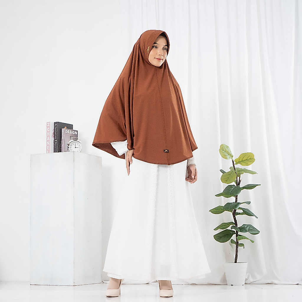 JUMA Hijab Wanita Premium  Polos Jumbo