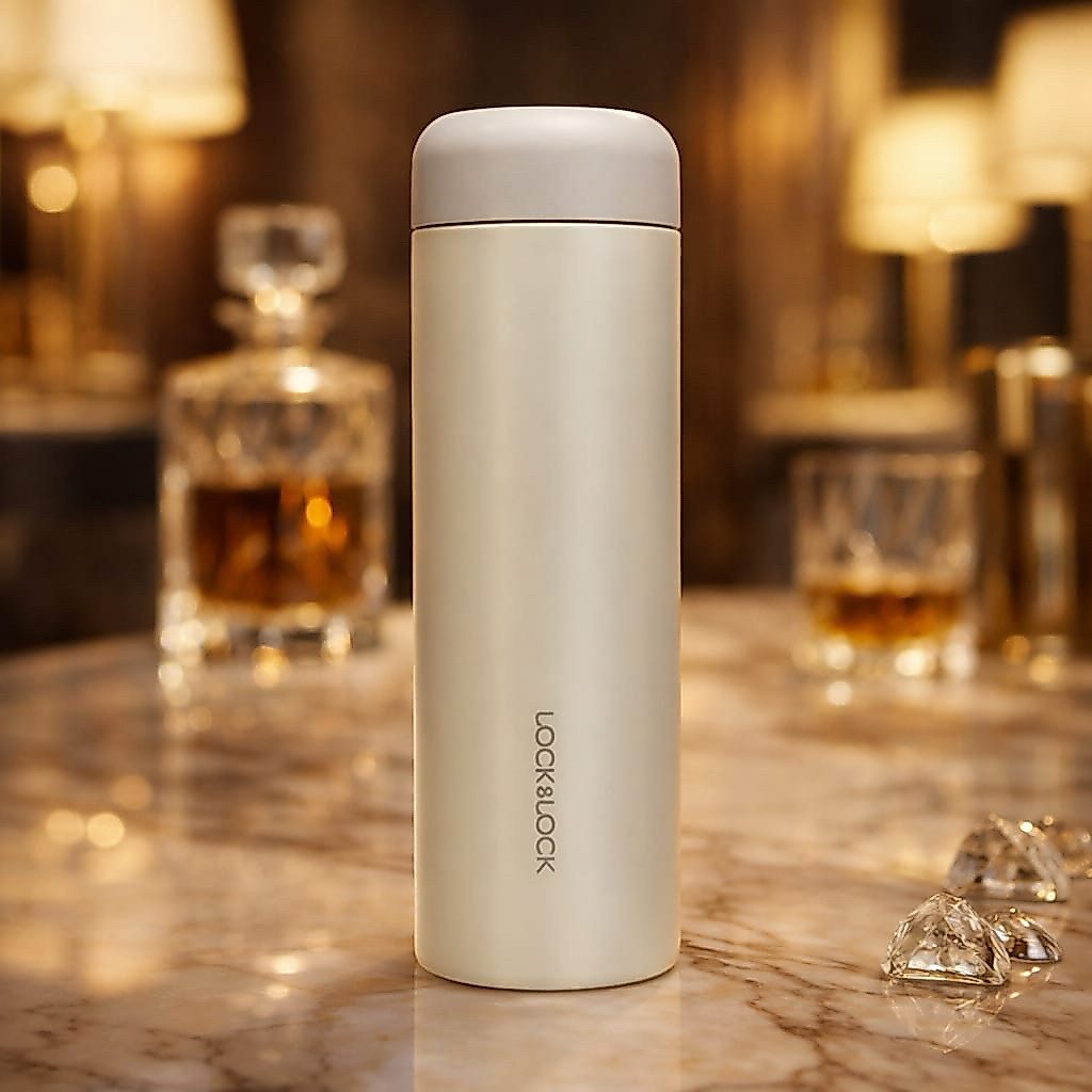 Locknlock Minimal Tumbler 340 ml - LHC4184/4187- Lock n Lock Tumbler - Tumbler stainless - Tumbler