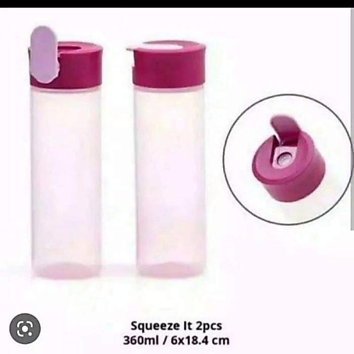 PROMO Tupperware squeeze it 2pcs botol madu,kecap dll