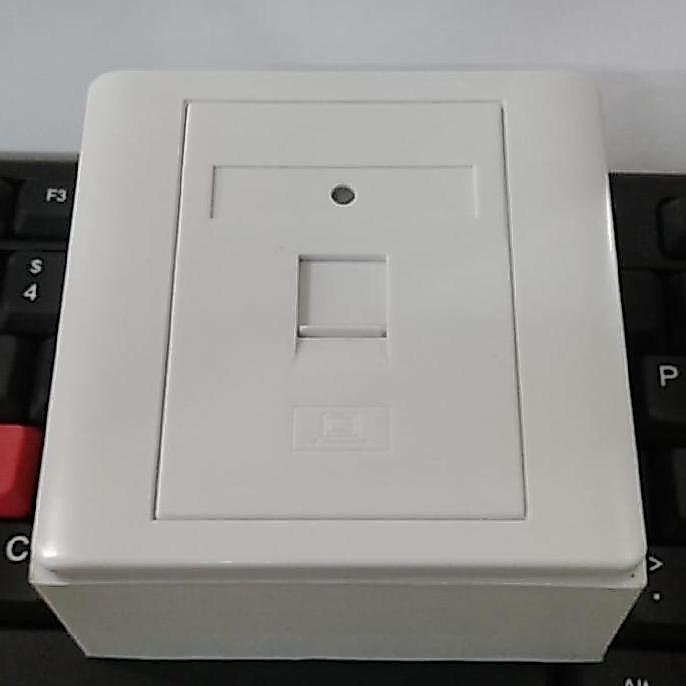 AONI face plate rj45+modular cat6/wallplate rj45 +modular cat6+outbox