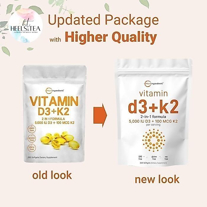 Micro Ingredients D3K2 5000iu