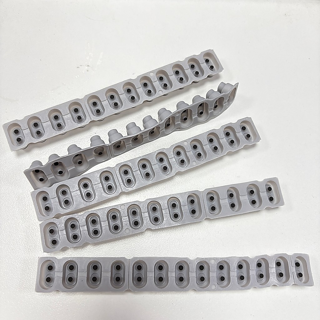 5PCS For Korg Krome Kross 61 Kross2 KROSS PA600/QT PA500 (ALL) PA600 Rubber Contact SET ( 4x12P