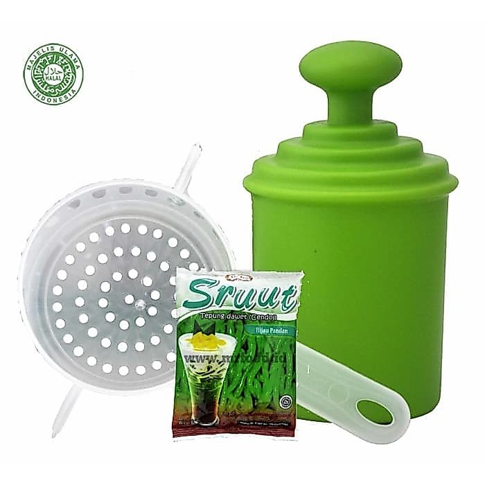 Cetakan Cendol / Dawet SRUUT BONUS tepung cendol