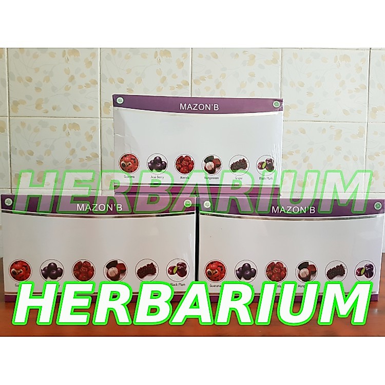 OBAT HERBAL MAZON B 100% ORIGINAL BPOM