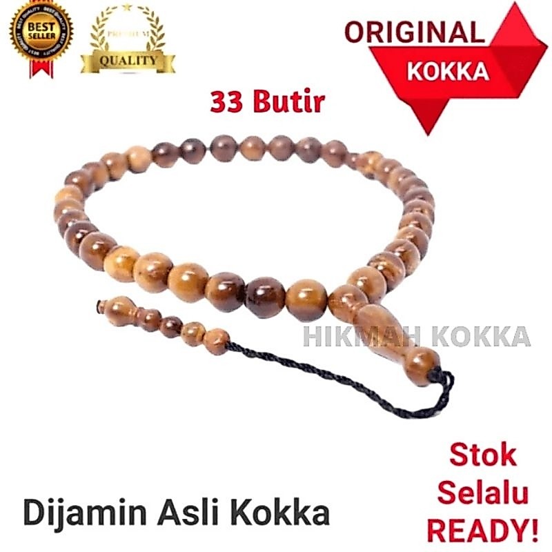 Tasbih koka kokka kaoka kaokah kaukah 33 butir