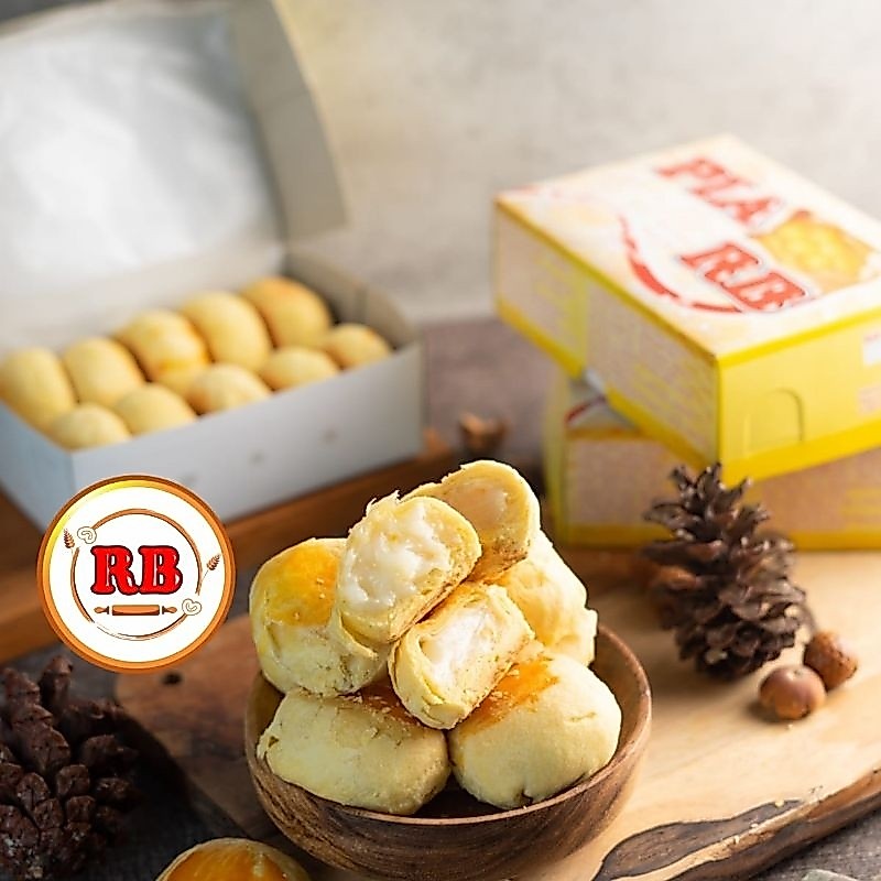 KUE PIA VANILLA ISI 10 / BAKPIA RASA VANILLA Vanila / PIA RB VANILLA