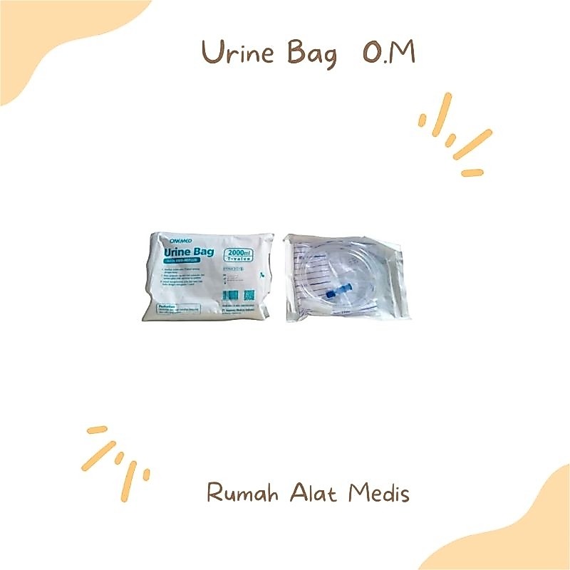 Urine Bag Kantong Urin Onemed Urine Bag Onemed T-Velve Tempat Urin One Med