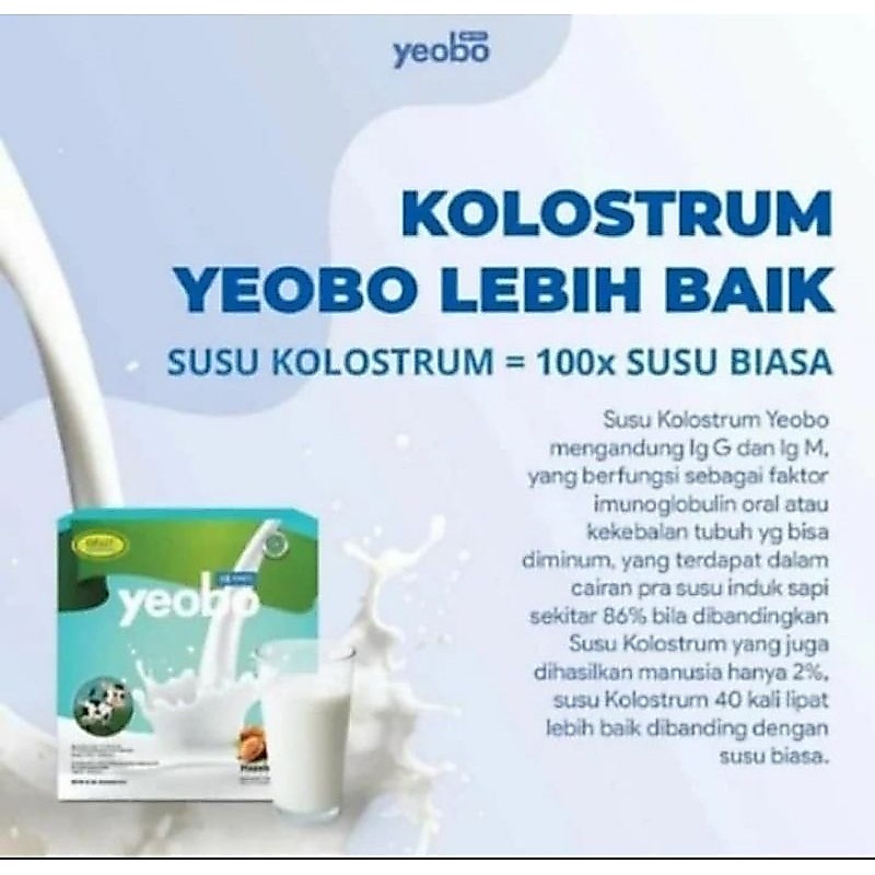 Susu Kolostrum Yeobo C2fast 15 sachet