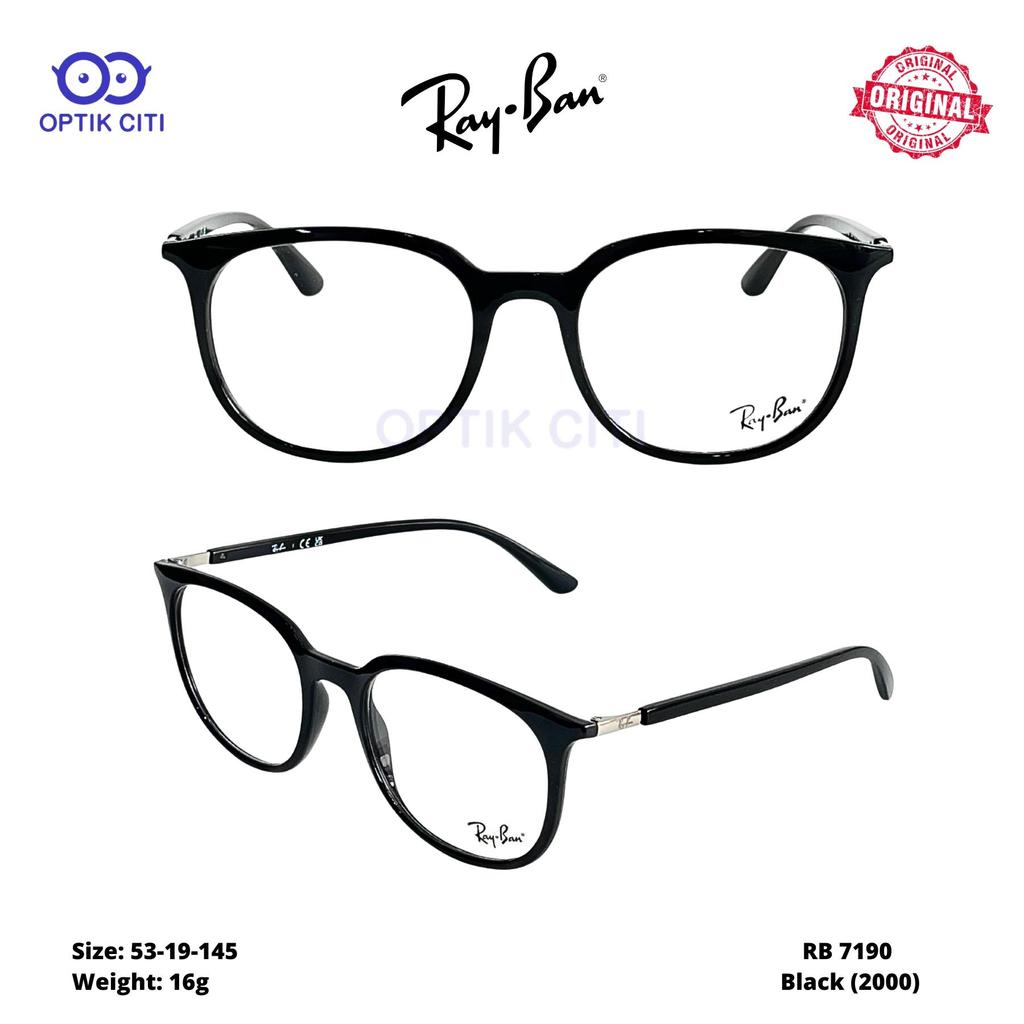 Frame Kacamata Pria Wanita Rayban Original RB 7190 - 2000