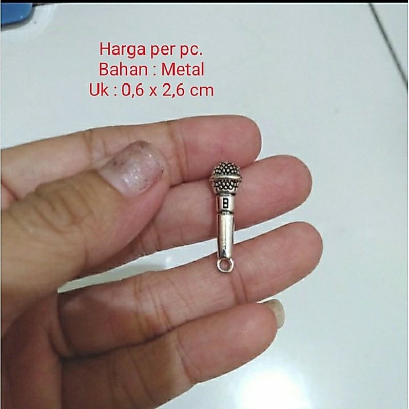 Miniatur Microphone Miniatur Mic Rumah Boneka