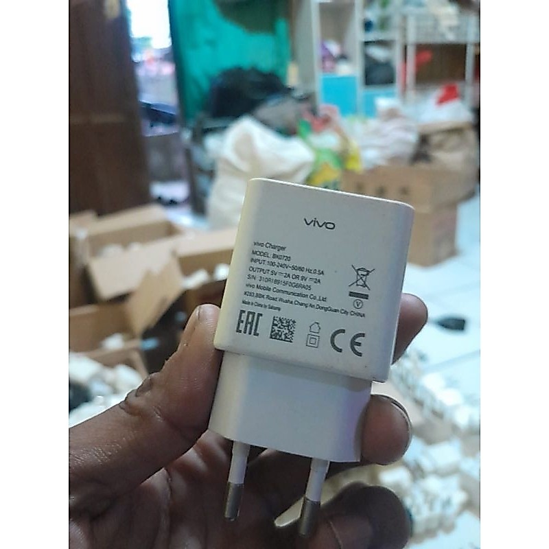 Batok Charger VIVO Fast Charging Original Bawaan Hp V5 V7 V11 Pro