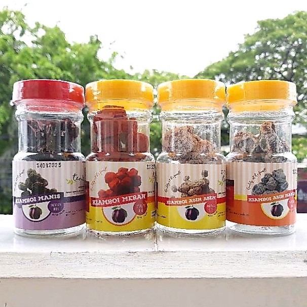 Manisan Buah Kiamboy - Kiamboi Manis / Asin Manis / Asin Asam / Merah Tens