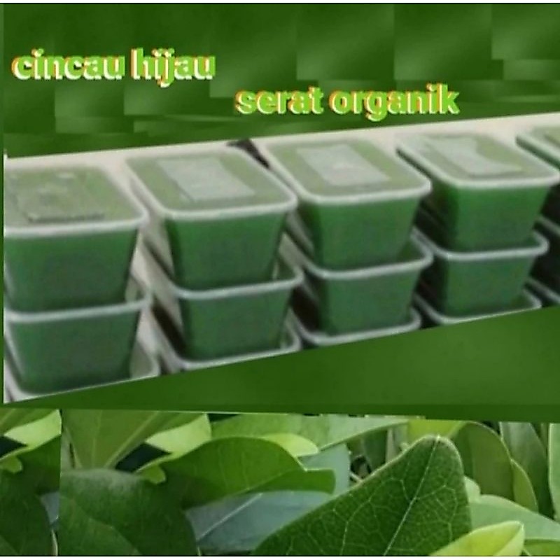 CINCAU.HIJAU.SERAT.ORGANIK.BOK.1000.MIL.4 BOK.Rp40 ribu rupiah