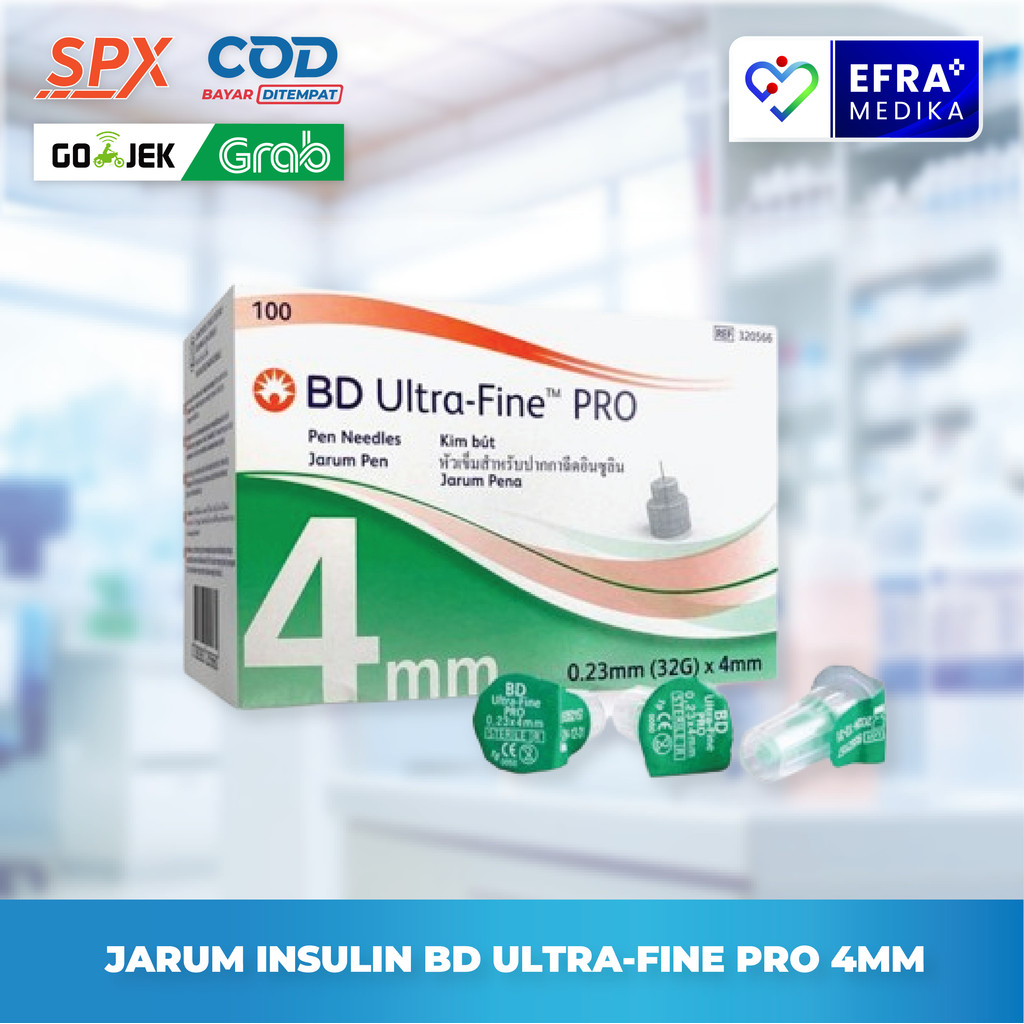 Jarum Insulin BD Ultra Fine / Jarum Insulin Hijau / Jarum Insulin