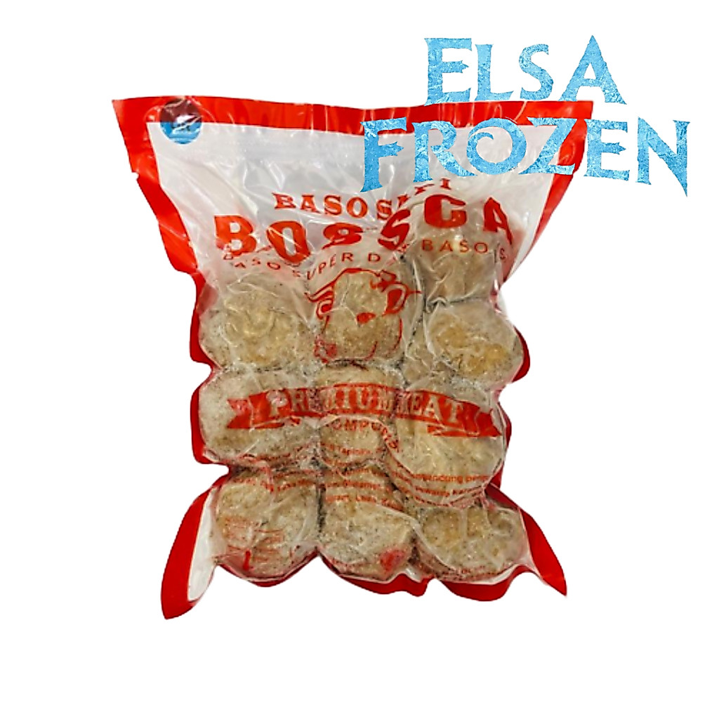 BOSSCA BAKSO DAGING SPECIAL URAT 500GR ISI 10 / BASO SAPI URAT SPESIAL