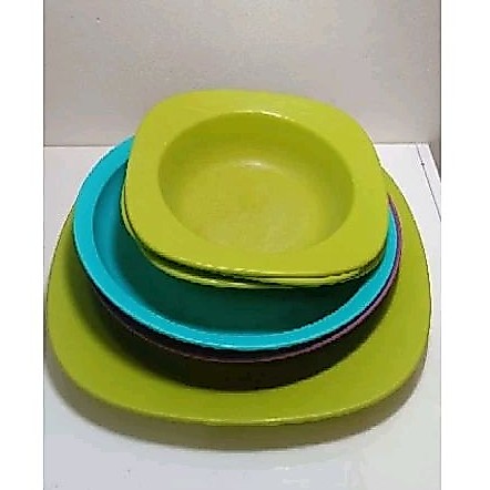 Piring Mangkok Plate Bowl Tupperware Second Original