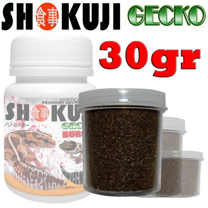 SHOKUJI LEOPARD GECKO MAKANAN INSTAN REPTILE TOKEK PENGGANTI SERANGGA - 30GR SHOKUJI