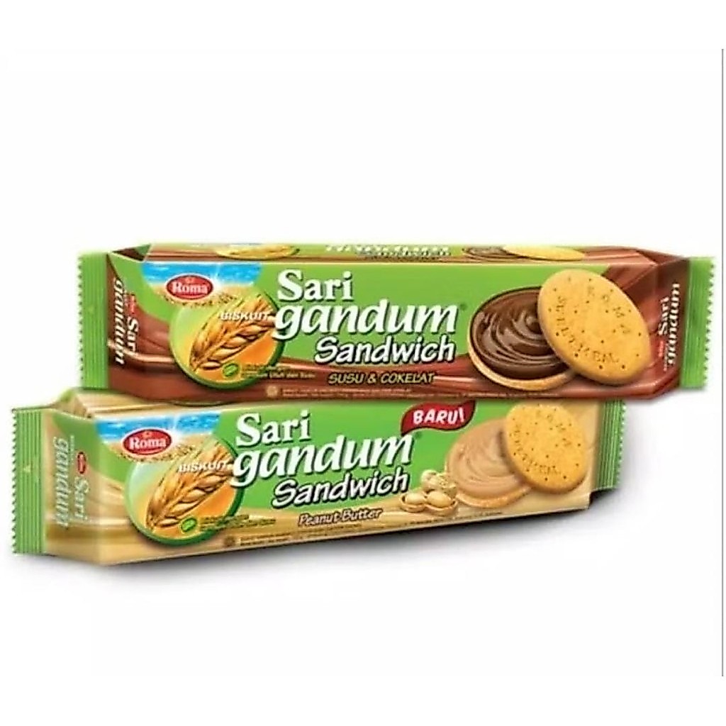 ROMA SARI GANDUM PEANUT / ROMA SARI GANDUM COKLAT / COKLAT / KACANG