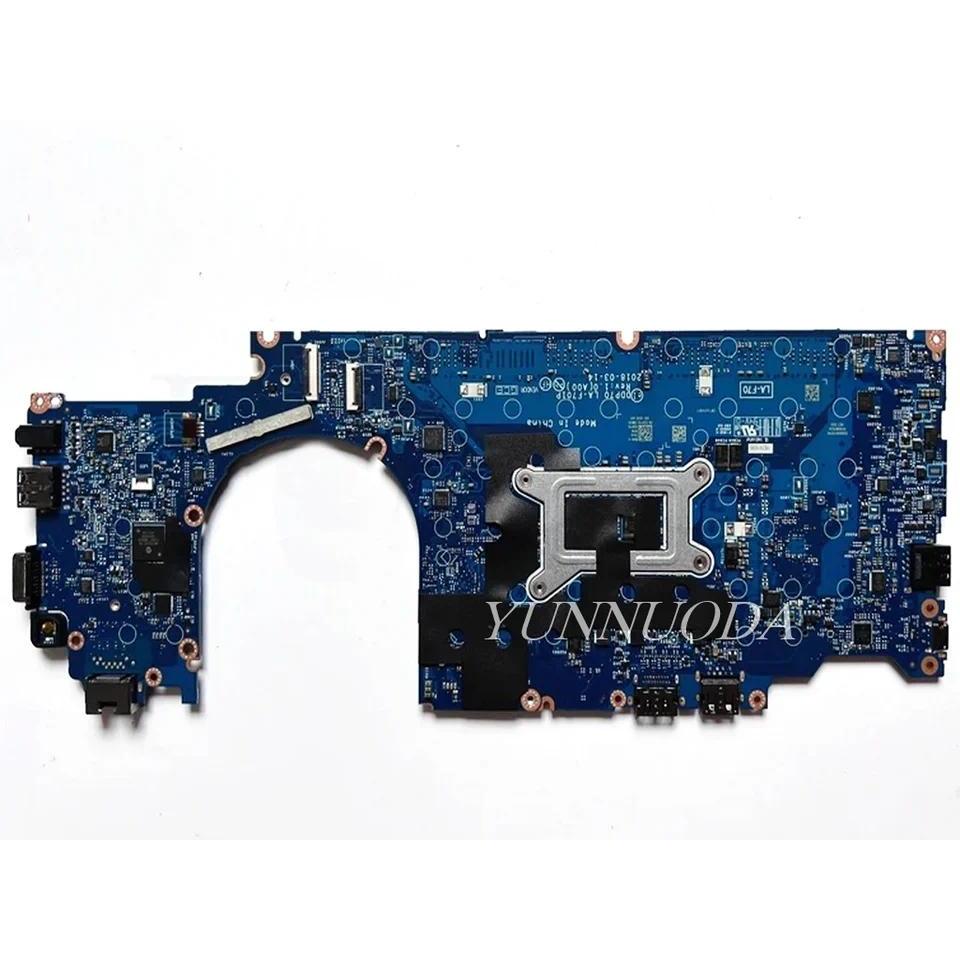 DDP70 LA-F701P For Dell Latitude 5491 Laptop Motherboard With i5-8300H i5-8400H i7-8850U CPU DDR4 10