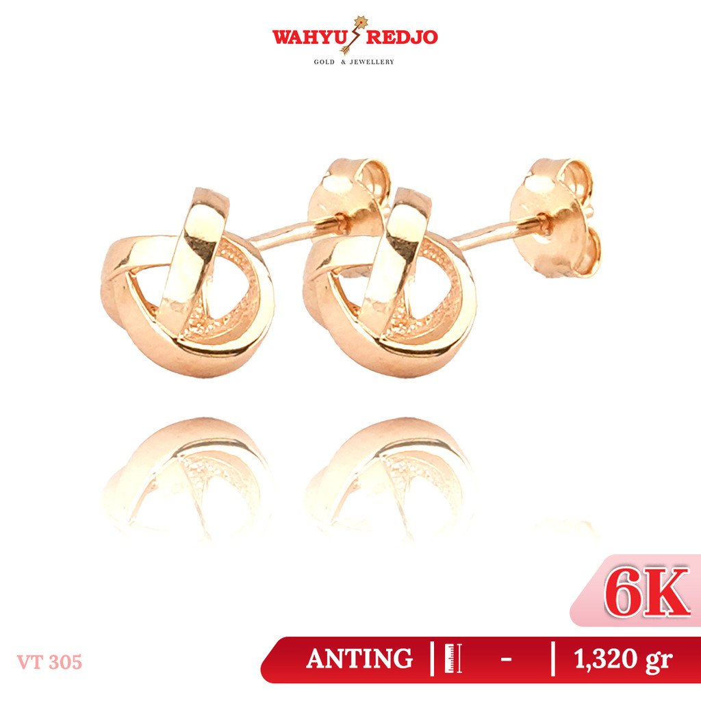 Anting-Anting Emas Tusuk 6K Wahyu Redjo AN-6KP-31588873-PMR