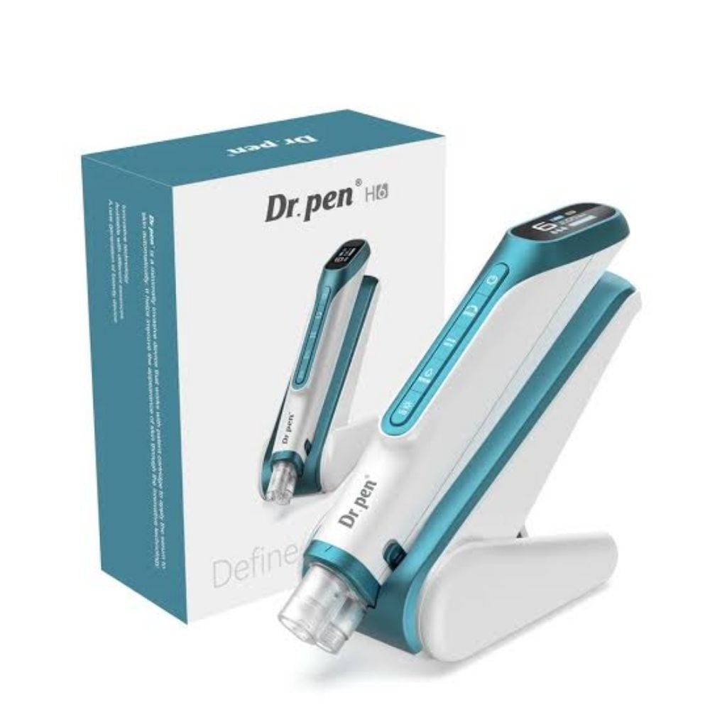 ORIGINAL dr pen h6 Hydrapen h6 microneedle hydra pen h6 skin booster dna salmon mesogun drpen hydrap