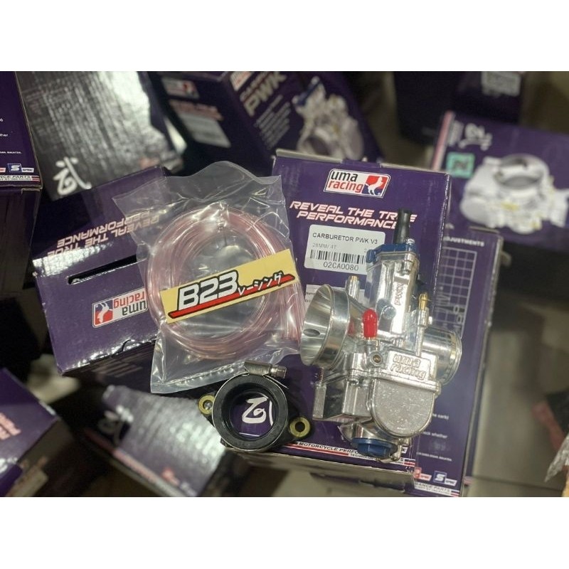 Karbu karburator pwk UMA 28 28mm V3 UMA racing universal fullset original