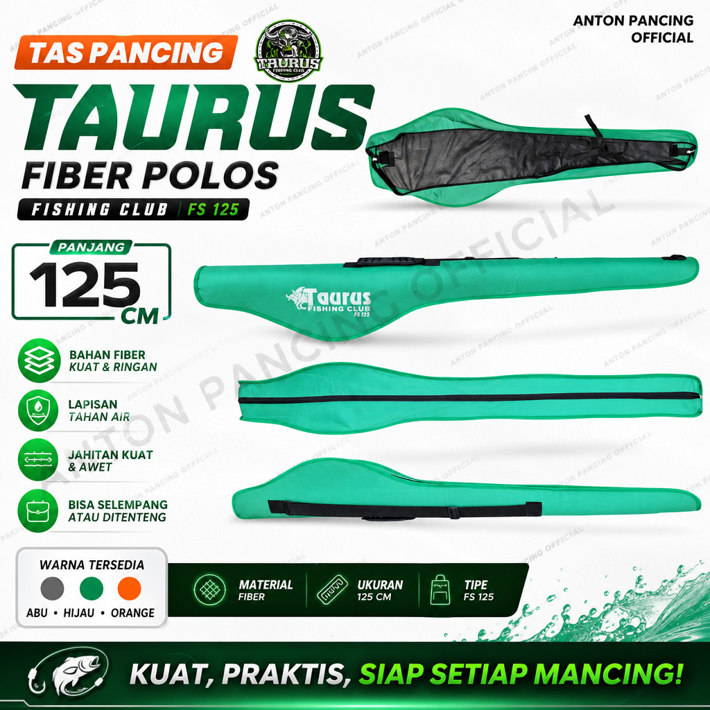TAS PANCING TAURUS 125 CM Bahan Fiber Lapis