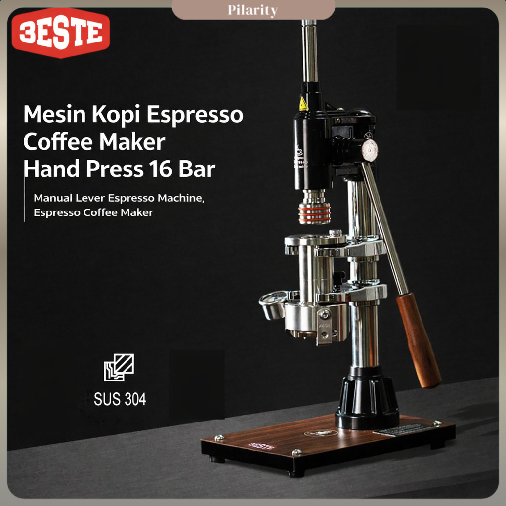 Trieste STARDUST Mesin Kopi Espresso Coffee Maker Hand Press 16 Bar - K001