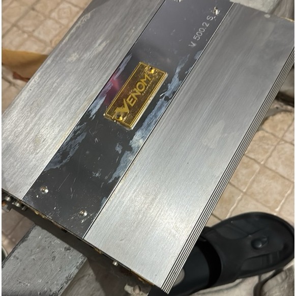 power amplifier mobil Venom California v500 2s 2 channel murni