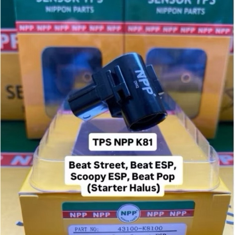K81 TPS SENSOR BEAT STREET ESP, BEAT ESP 2016, SCOOPY ESP 2018 STATER HALUS NPP ORIGINAL