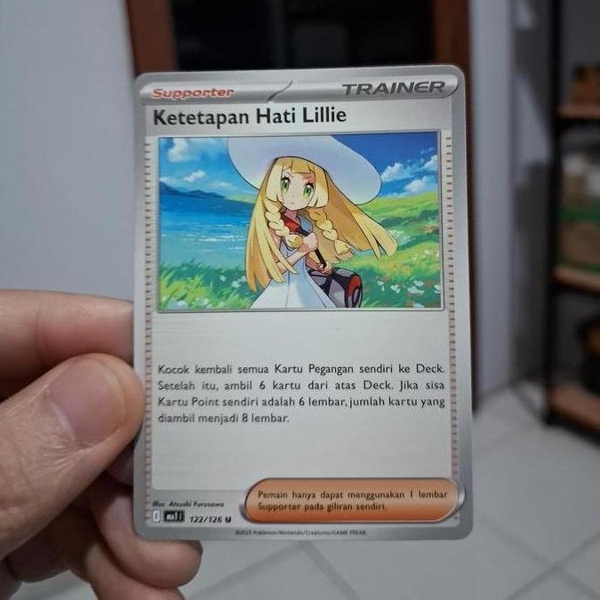 KETETAPAN HATI LILLIE  POKEMON TCG INDONESIA