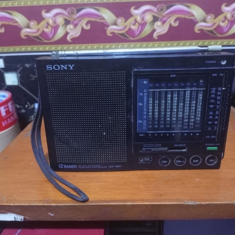 vintage..radio Sony icf-7601 mati total