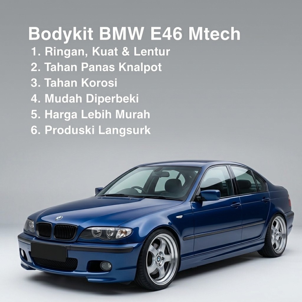 Bodykit Bumper BMW E46 Mtech bodikit body kit bmw 318i 325i 1999-2004 BUMPER BEMPER