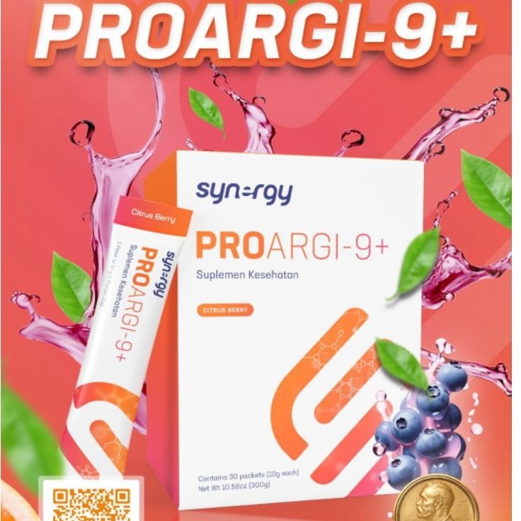 Suplemen Kesehatan Synergy PROARGI-9Plus