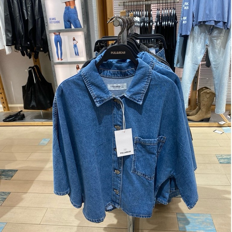 Jastip Pull&Bear Kemeja Denim Woman