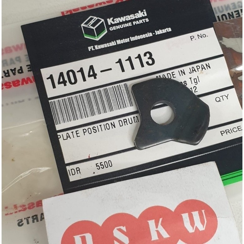 Plat Position Drum Shaft NINJA 150 R | SS | RR KGP 14014-1113