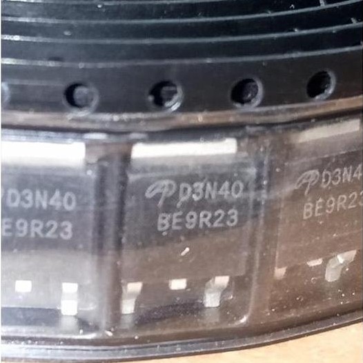 Terbaru (1) D3N40 AOD3N40 400V 2.6A NChannel MOSFET TO-252 jwelek70 dijamin