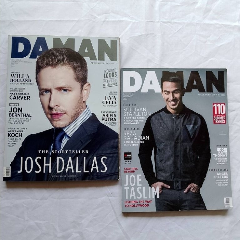MAJALAH FASHION DAMAN / BERBAHASA INGGRIS