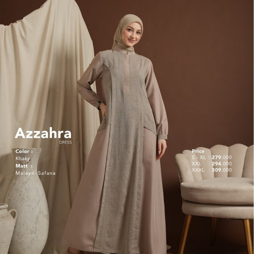 Jambunada Azzahra Dress | Gamis Wanita | Gamis Premium | Gamis Syar'i
