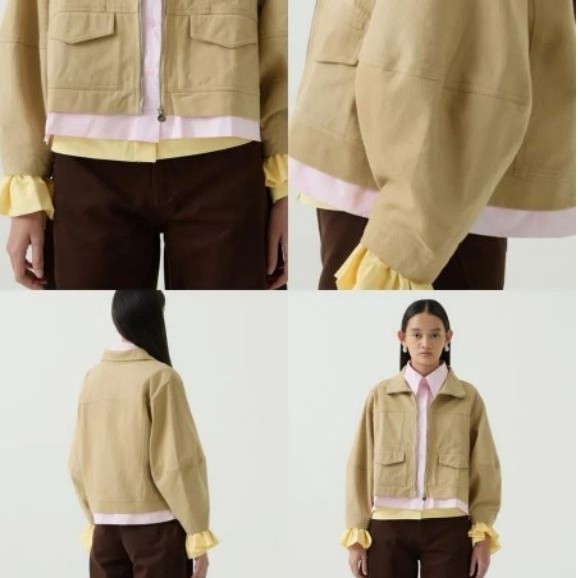 [NEW] NASL Khaki Layered Pink by Nagita Slavina
