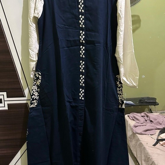 Preloved gamis dannis blouse aska label blouse zoya
